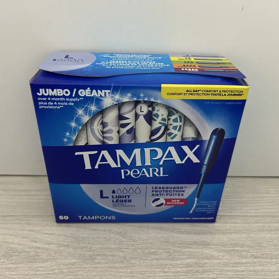 미국 탐폰 탐팩스 Tampax 울트라 슈퍼 라이트