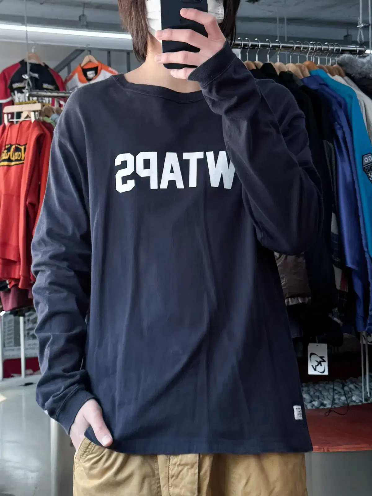 더블탭스 데저트 스톰 SQD L/S 티셔츠