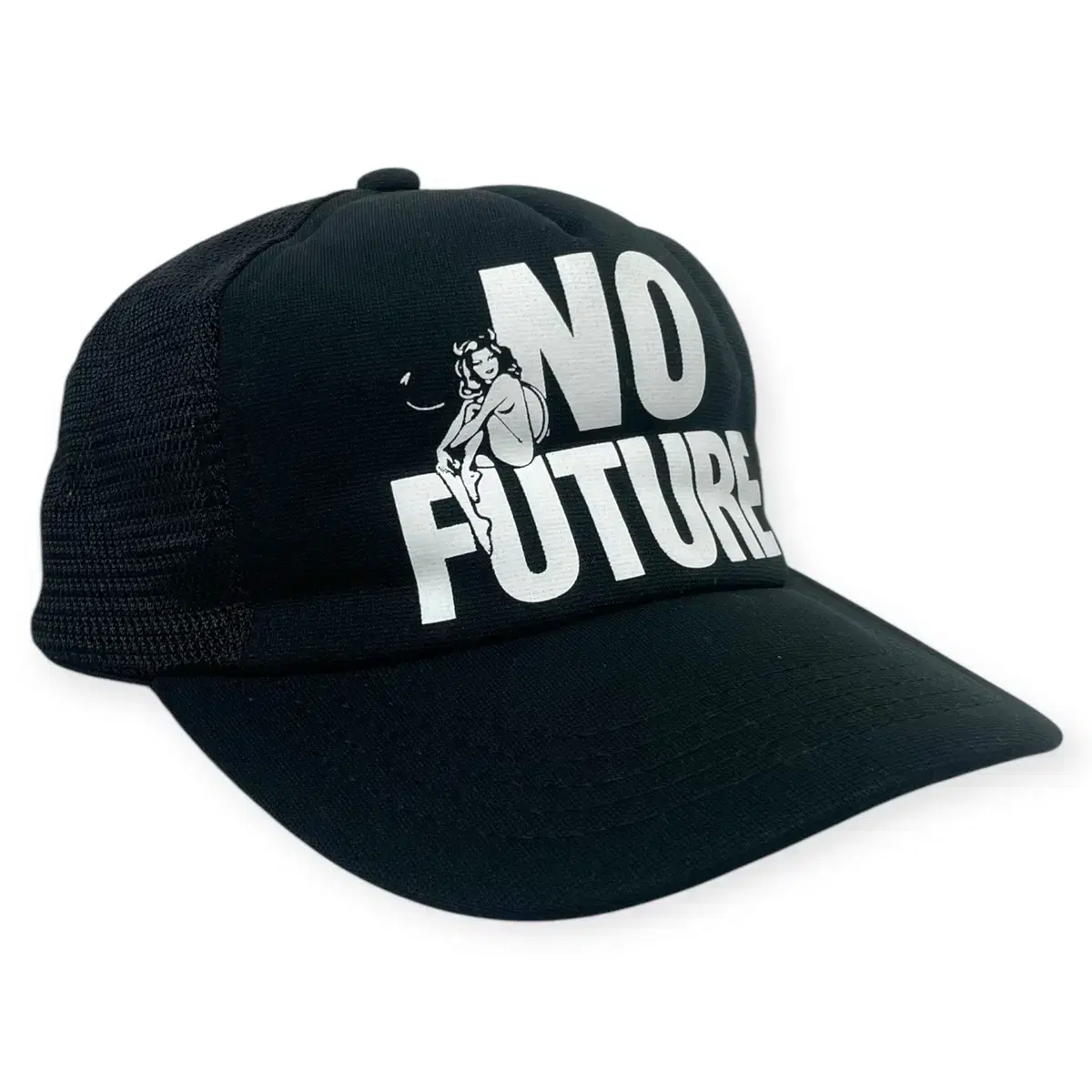 히스테릭글래머 no future 메쉬 볼캡 모자