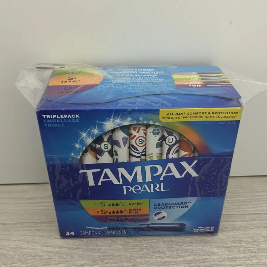 미국 탐폰 탐팩스 Tampax 혼합 울트라 슈퍼플러스 슈퍼