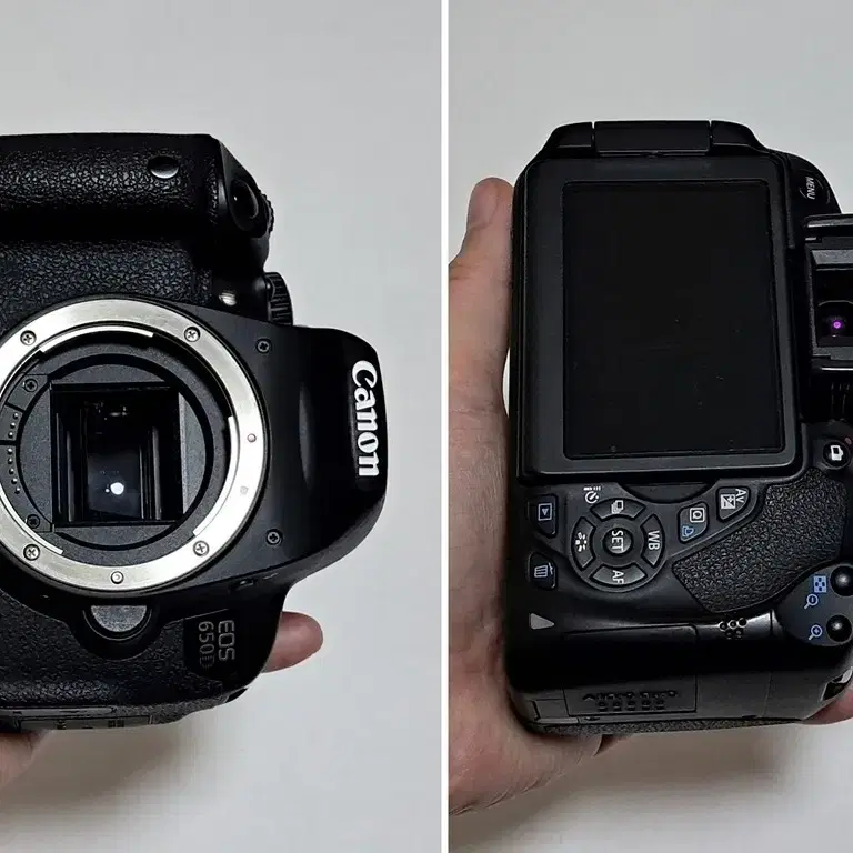 캐논 650D + 18-55 + 16GB 카메라와 렌즈