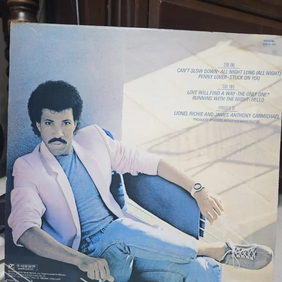 lionel richie - can't slow down LP