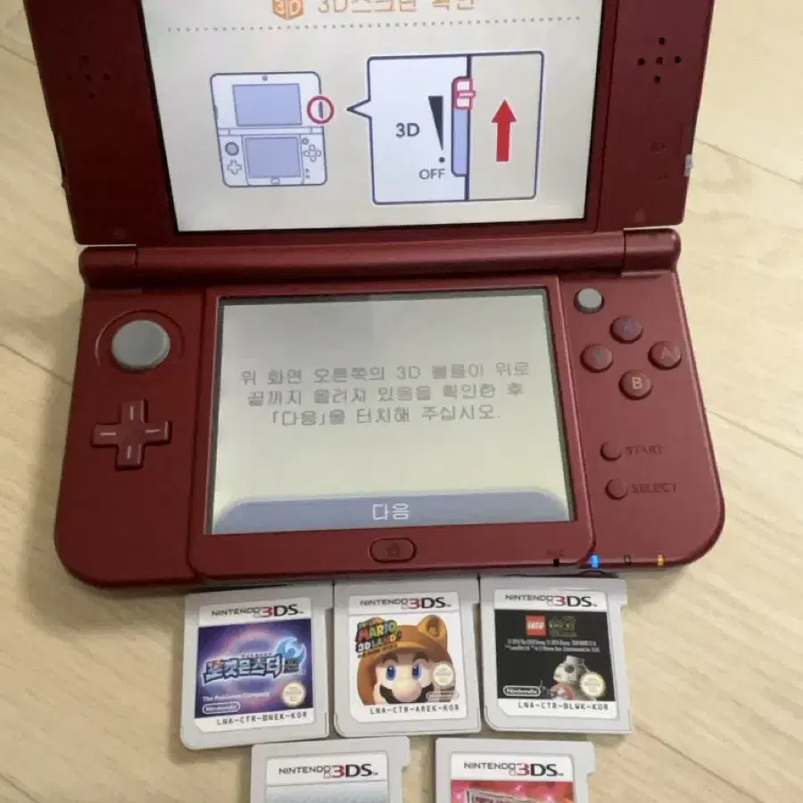 뉴 닌텐도 3ds xl (칩 포함)