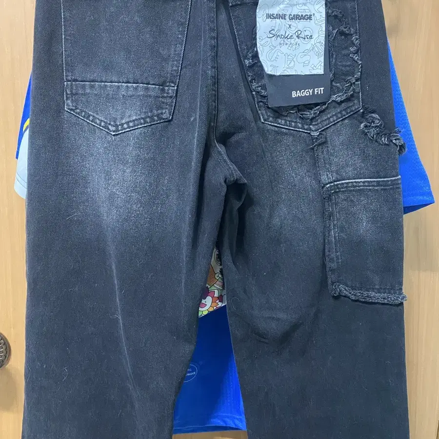 인세인개러지 CARPENTER JEANS BLACK 28size