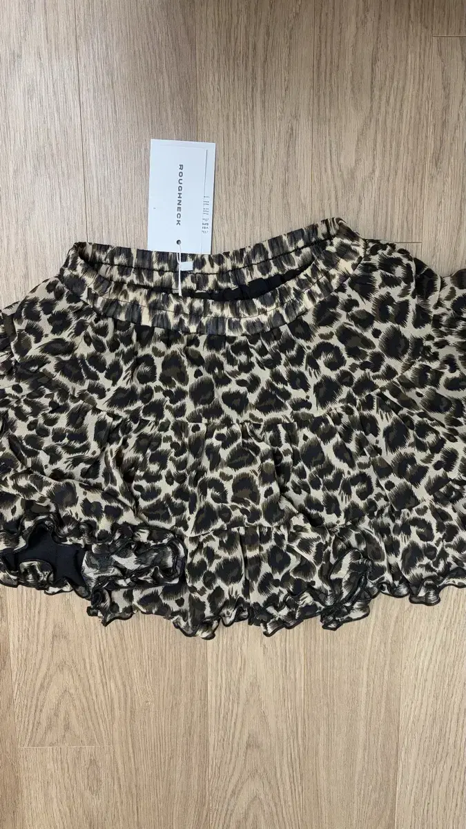 러프넥 레오파드 스커트 LEOPARD TUTU SKIRT