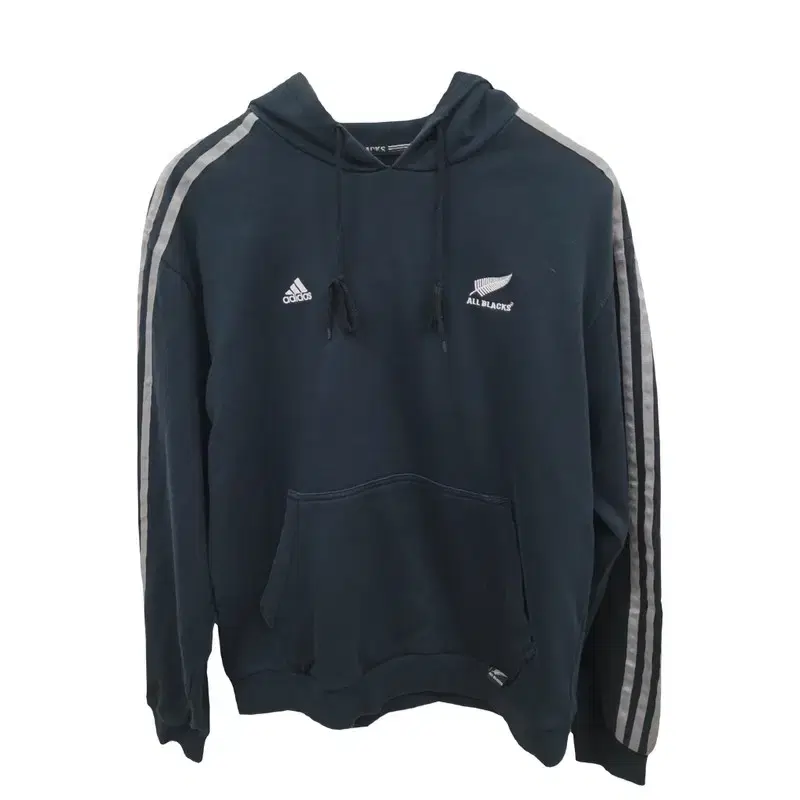 아디다스 Adidas 그레이 후드티 공용 100 T040