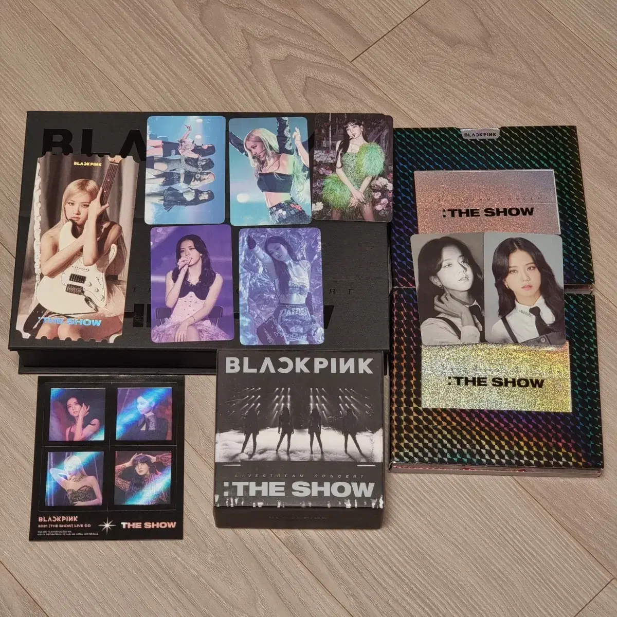 블랙핑크 더쇼 the show dvd 앨범 포카 키트 지수 제니 로제