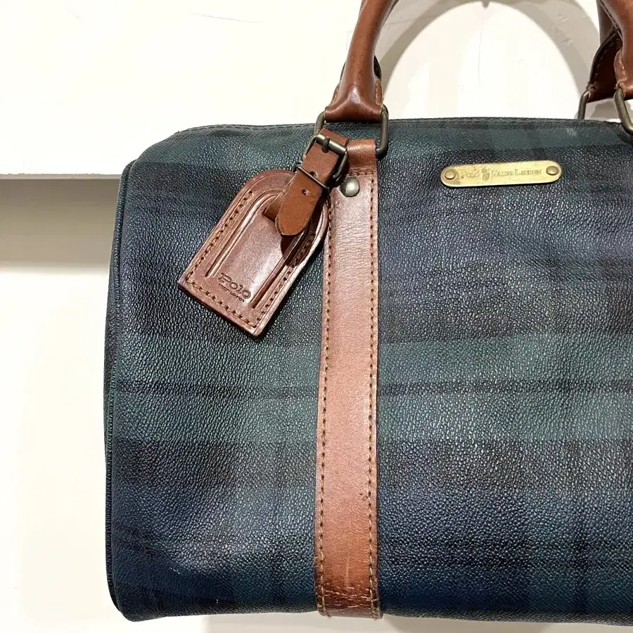 Polo Ralph Lauren Check Boston Bag