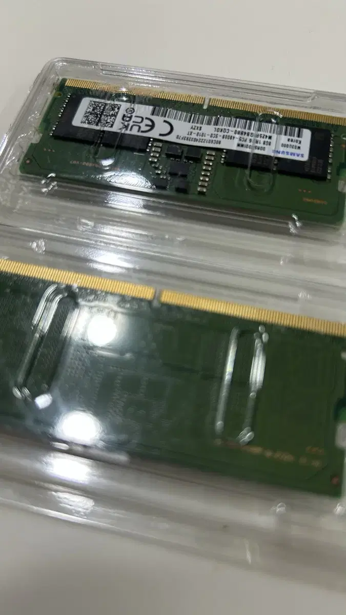 삼성 정품 DDR 5 8기가 2개 판매합니다