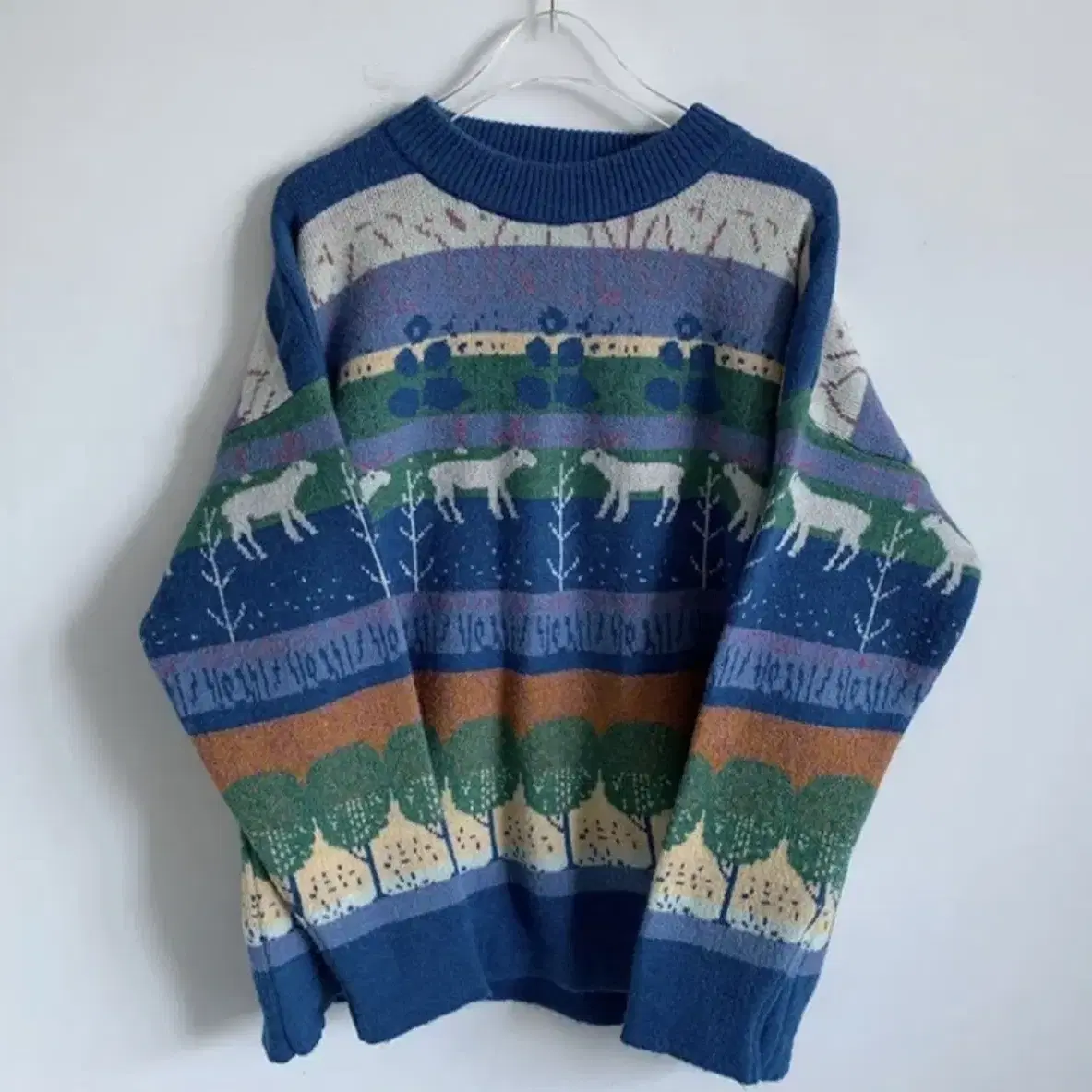 니지 dear tree vintage knit