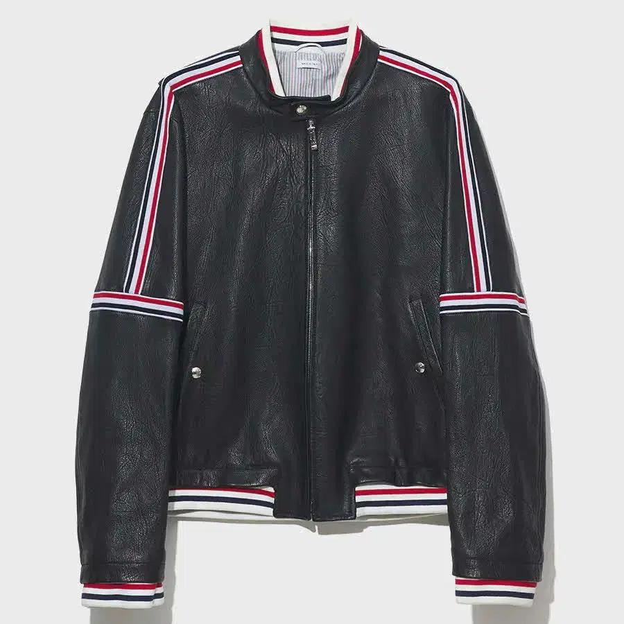 THOM BROWNE leather jacket