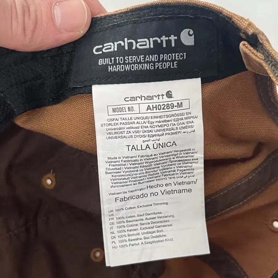 Carhartt 칼하트 오데사 된장 볼캡