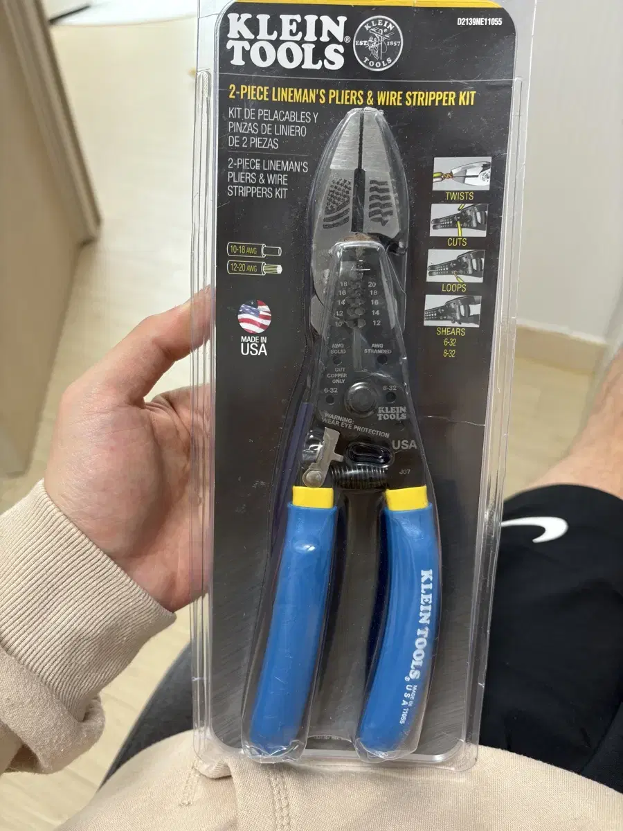 klein tools 클레인툴 라인맨플라이어, 와이어스