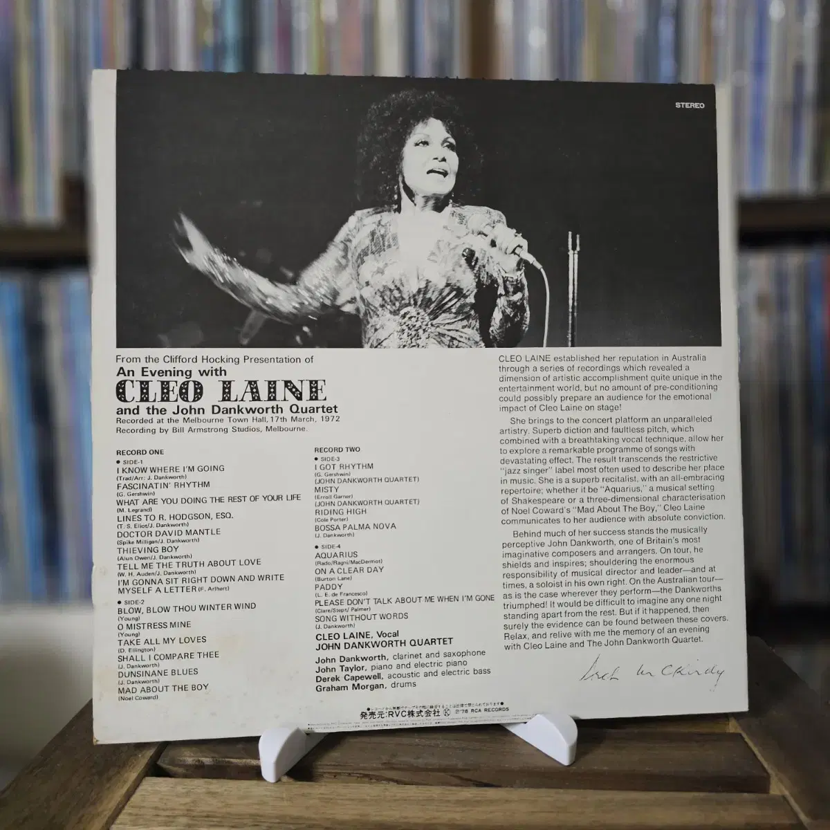 민트급, 재즈, 2LP Cleo Laine & John Dankworth