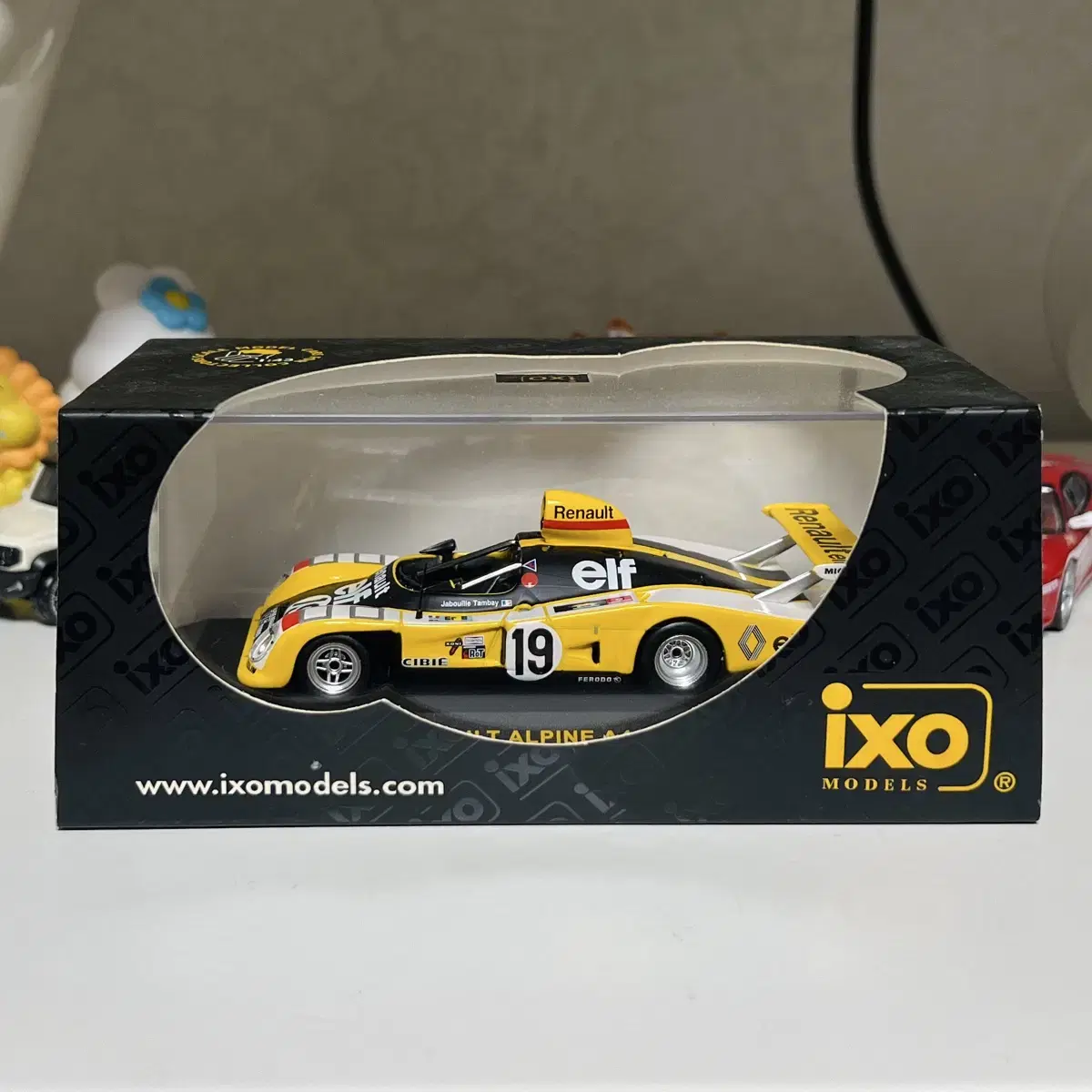 1:43 ixo 르노 Alpine A442 1976 르망 다이캐스트