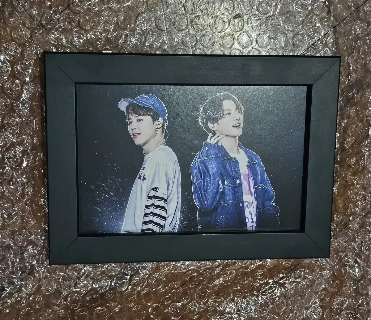 방탄소년단 방탄 정국 지민 액자 bts jk jimin