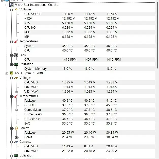 라이젠 3700X CPU