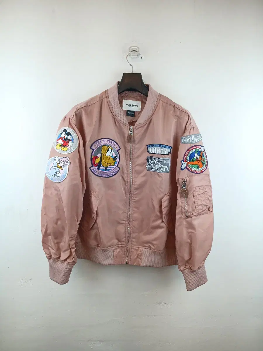 Hall House Disney Pink Bomber Jacket 55 S