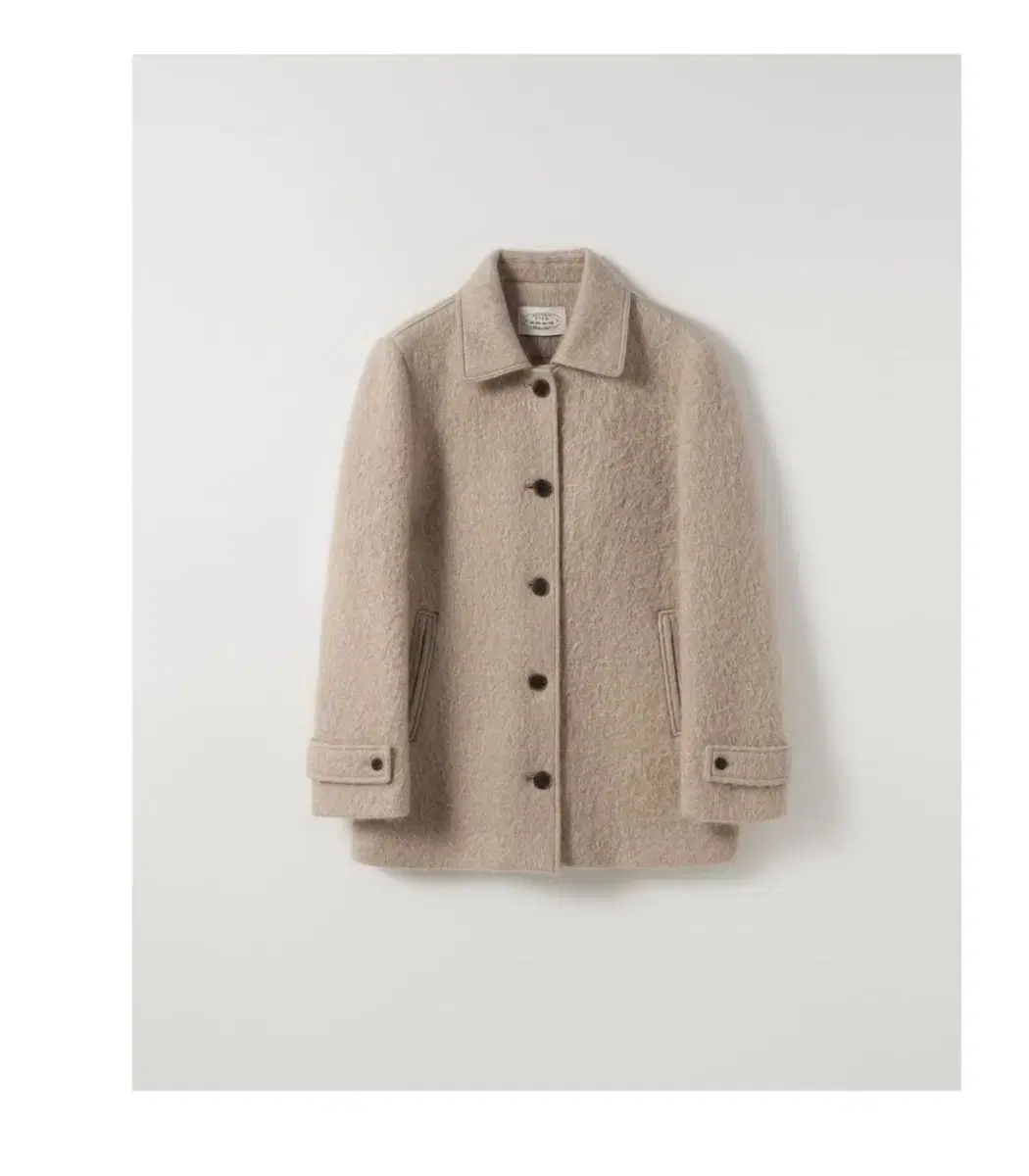 포유어아이즈온리 Valentin Wool Half Coat