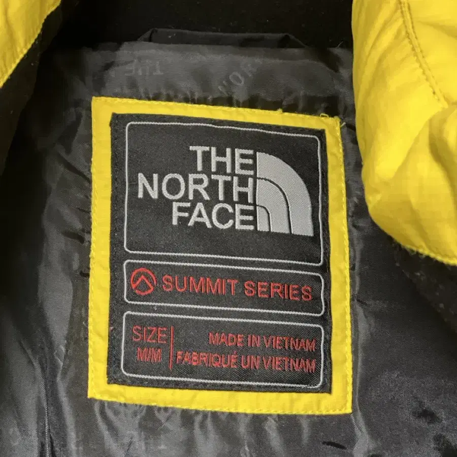 노스페이스 다운 점퍼 패딩 검노 SUMMIT SERIES size M