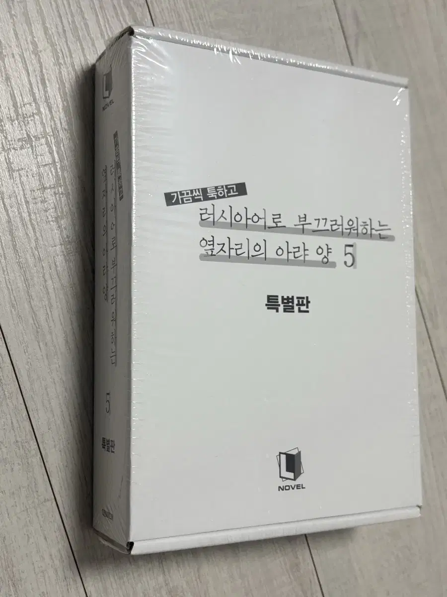 러시아어로 부끄러워하는 옆자리의 아라양 러시부끄 특별판 5권