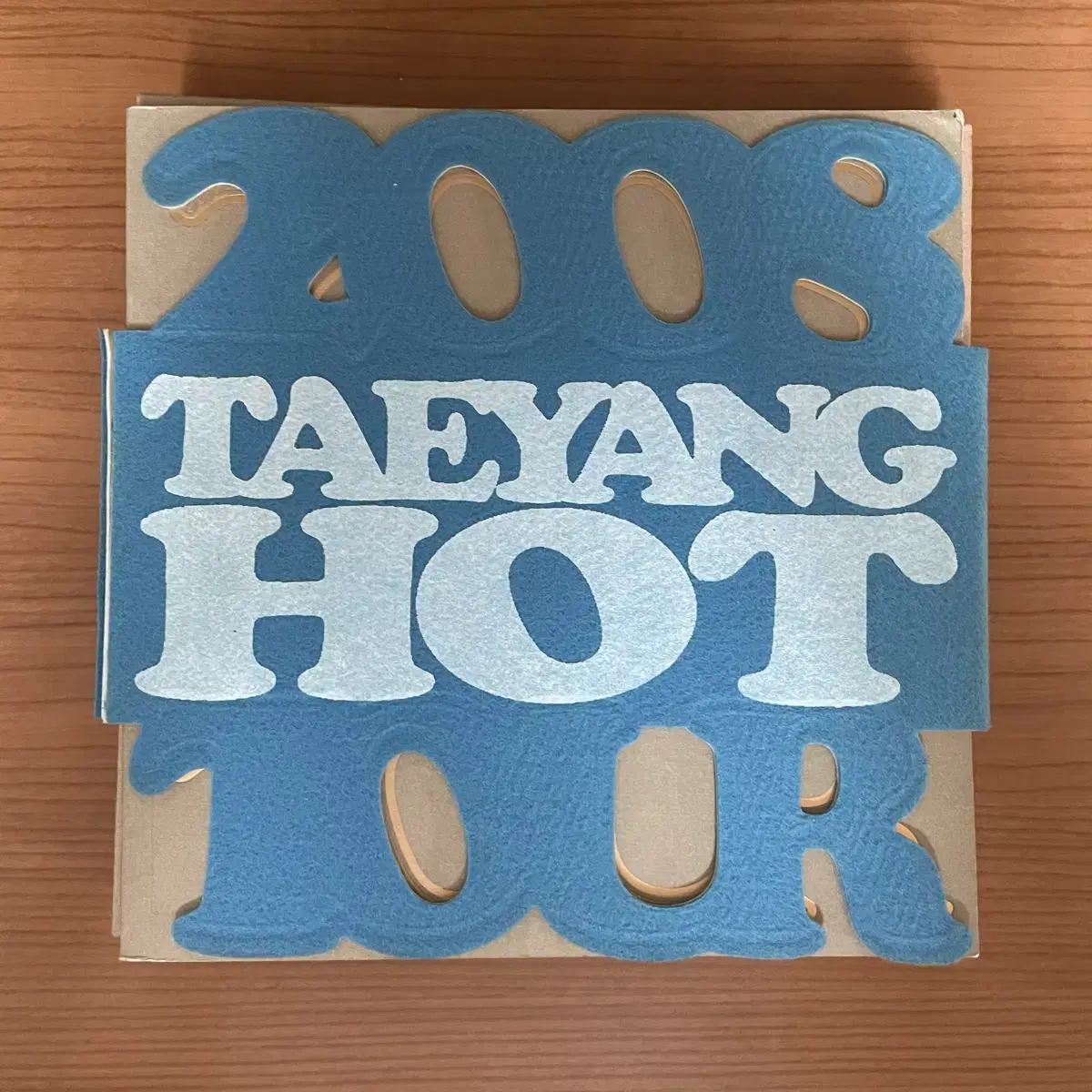 빅뱅 글로벌 워닝투어 태양 HOT 콘서트 DVD 앨범