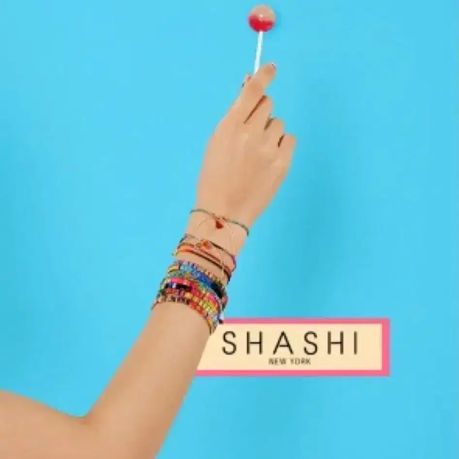 SHASHI NYC  SAM BRACELET  헤드투토 비즈 팔찌