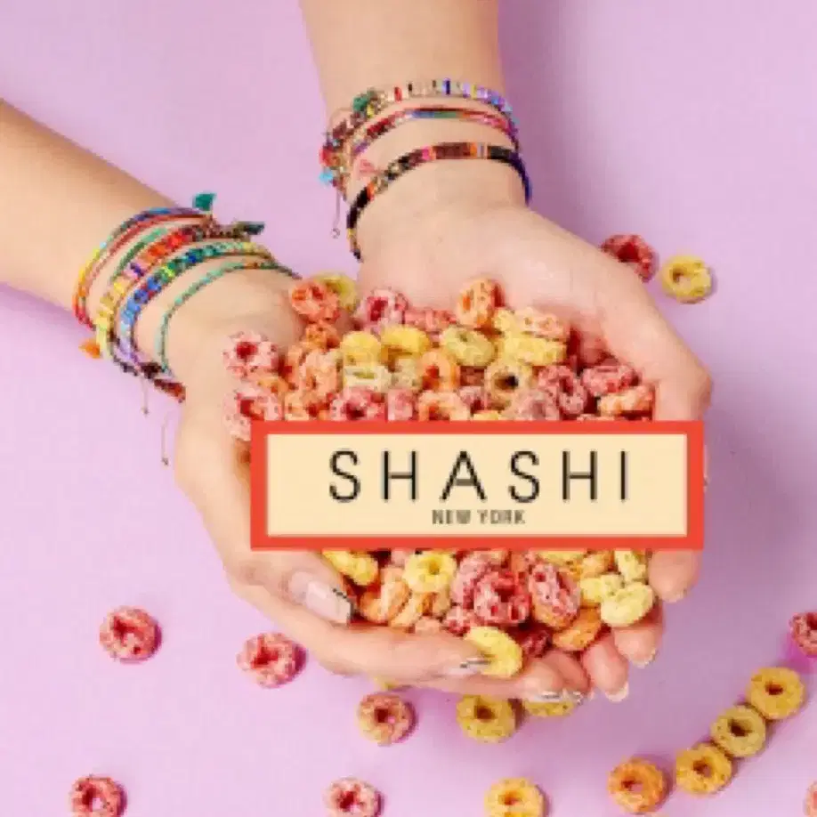 SHASHI NYC  SAM BRACELET  헤드투토 비즈 팔찌