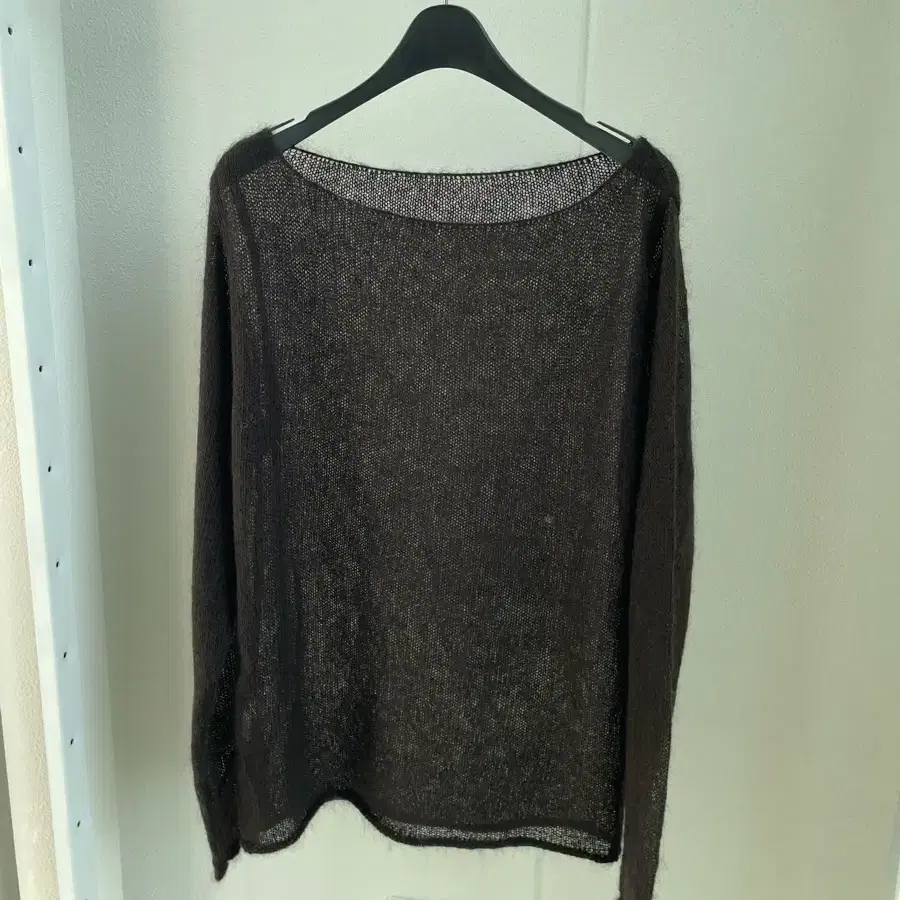 (새상품) 모이아 Moia mohair boatneck knit