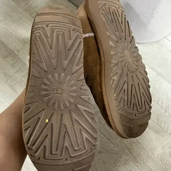 UGG 어그부츠 클래식 미니 스필 심 체스트넛 US 6 (정품)