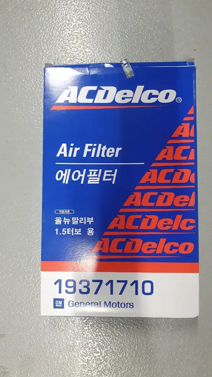 올뉴말리부용 ACDelco 에어필터 19371710