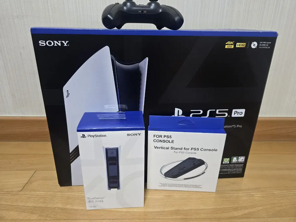 ps5 프로 + 추가패드 +충전독 + 스탠드 + 내장게임