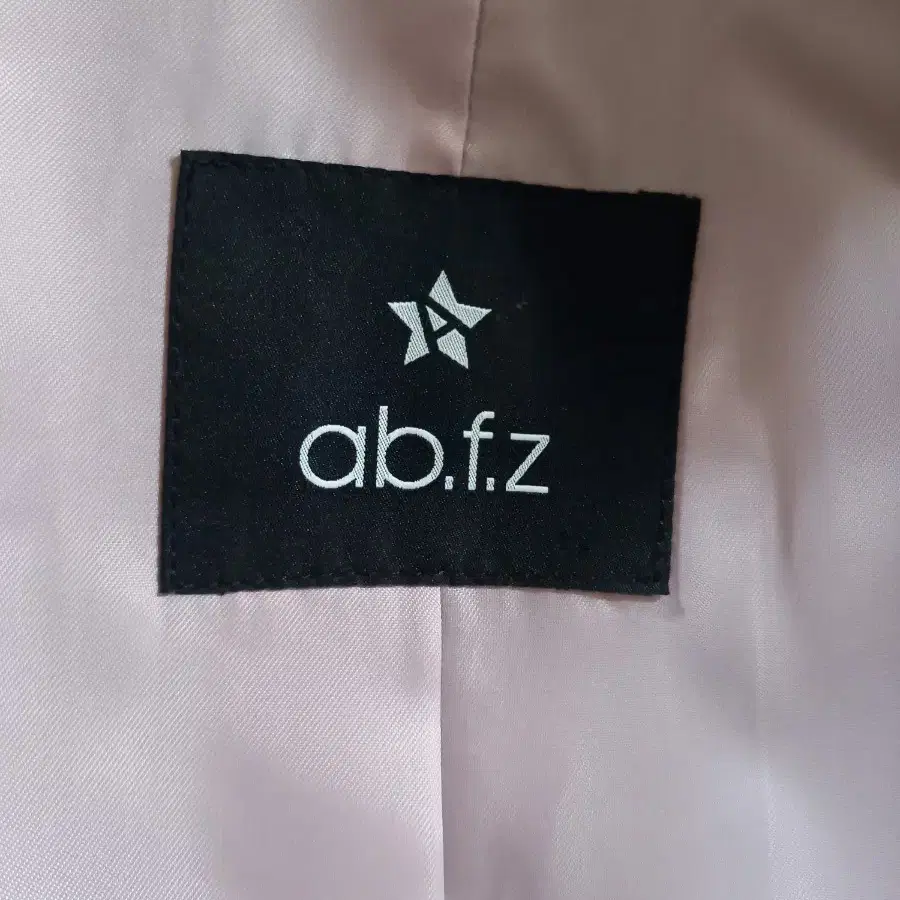 abfz 핑크 핸드메이드 코트