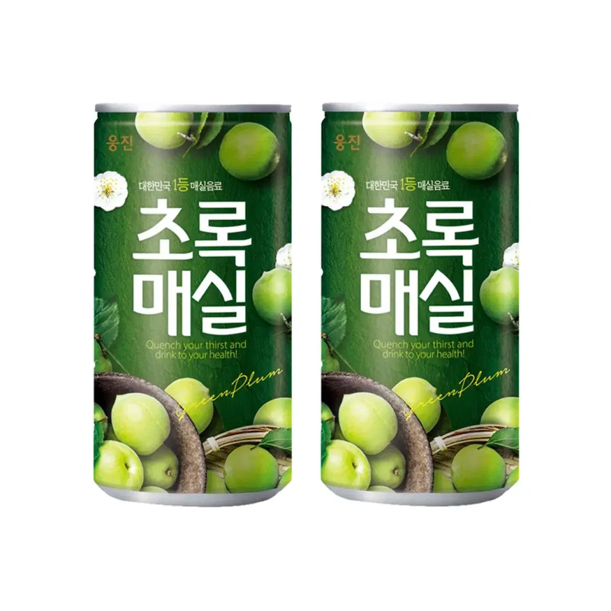 (무료배송) 웅진 초록매실 180ml, 30캔, 1박스