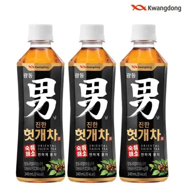 (무료배송) 광동 헛개차 340ml 20개입, 1박스