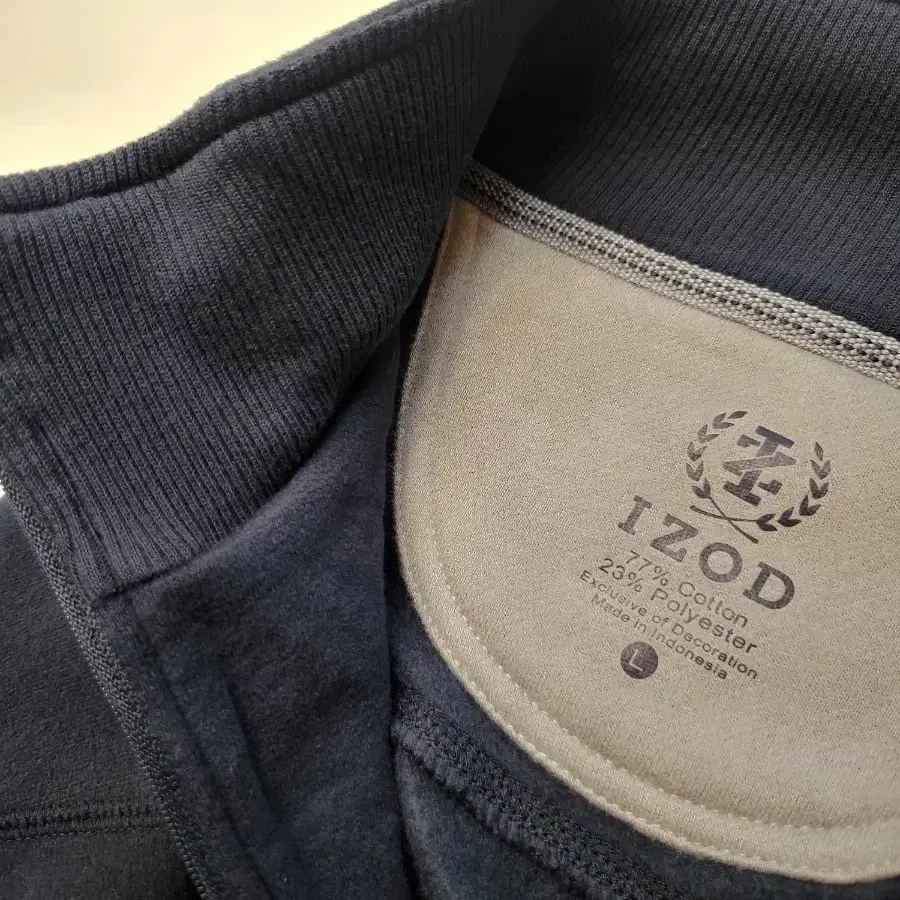 [새상품/정품] IZOD(남)겨울반짚업상의 105~110size 무료배송