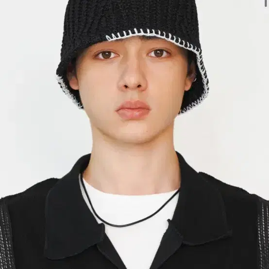 레씨토 버킷햇 Smock Paper Knit Bucket Hat_