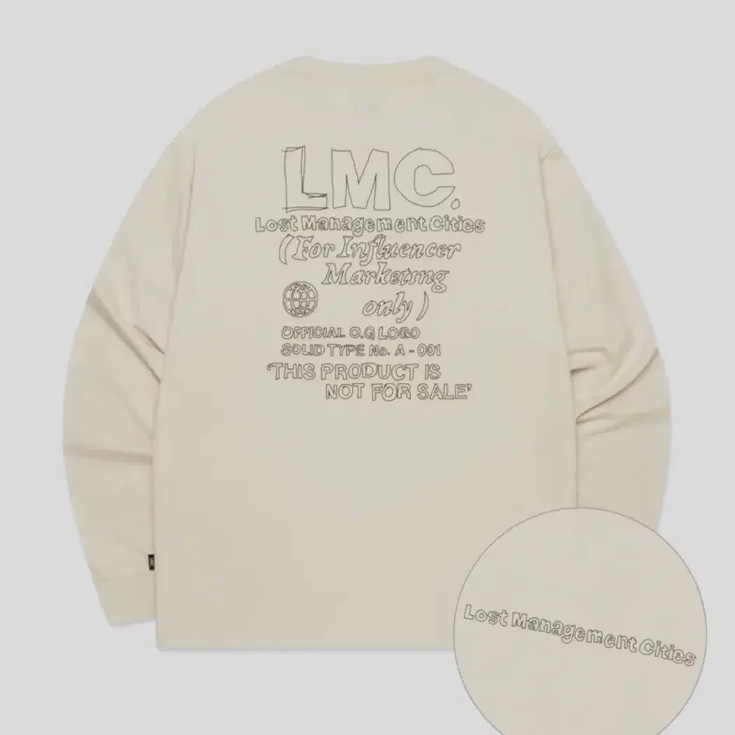 FN DOODLE LONG SLV TEE cream