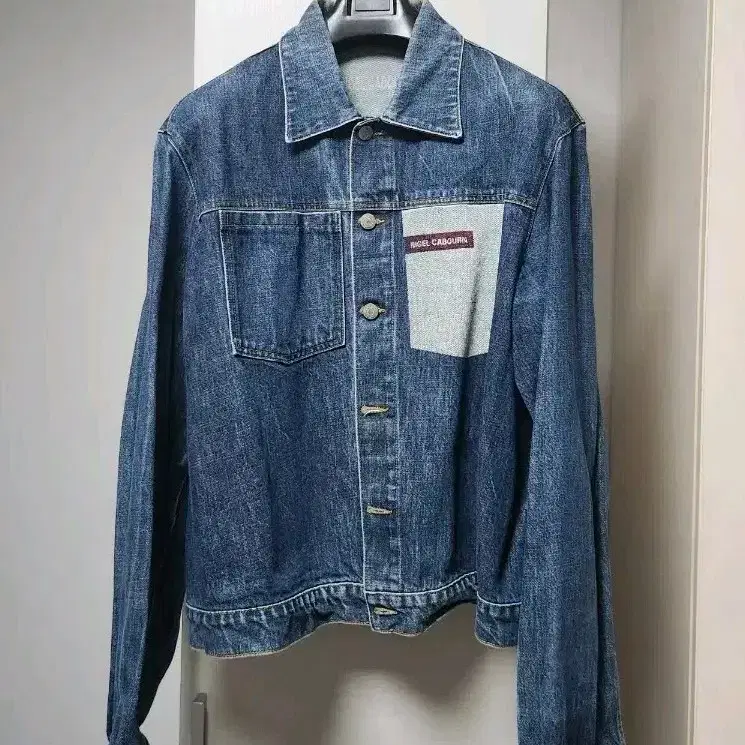나이젤카본 nigel cabourn 아카이브 심리스 데님 트러커 자켓