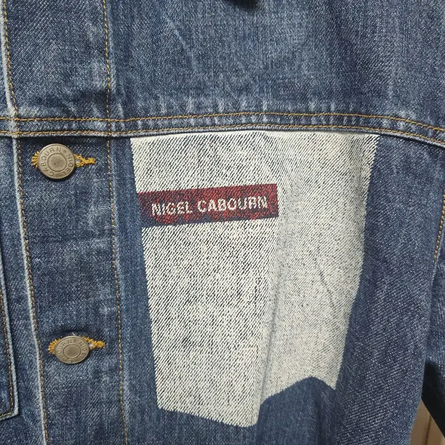 나이젤카본 nigel cabourn 아카이브 심리스 데님 트러커 자켓