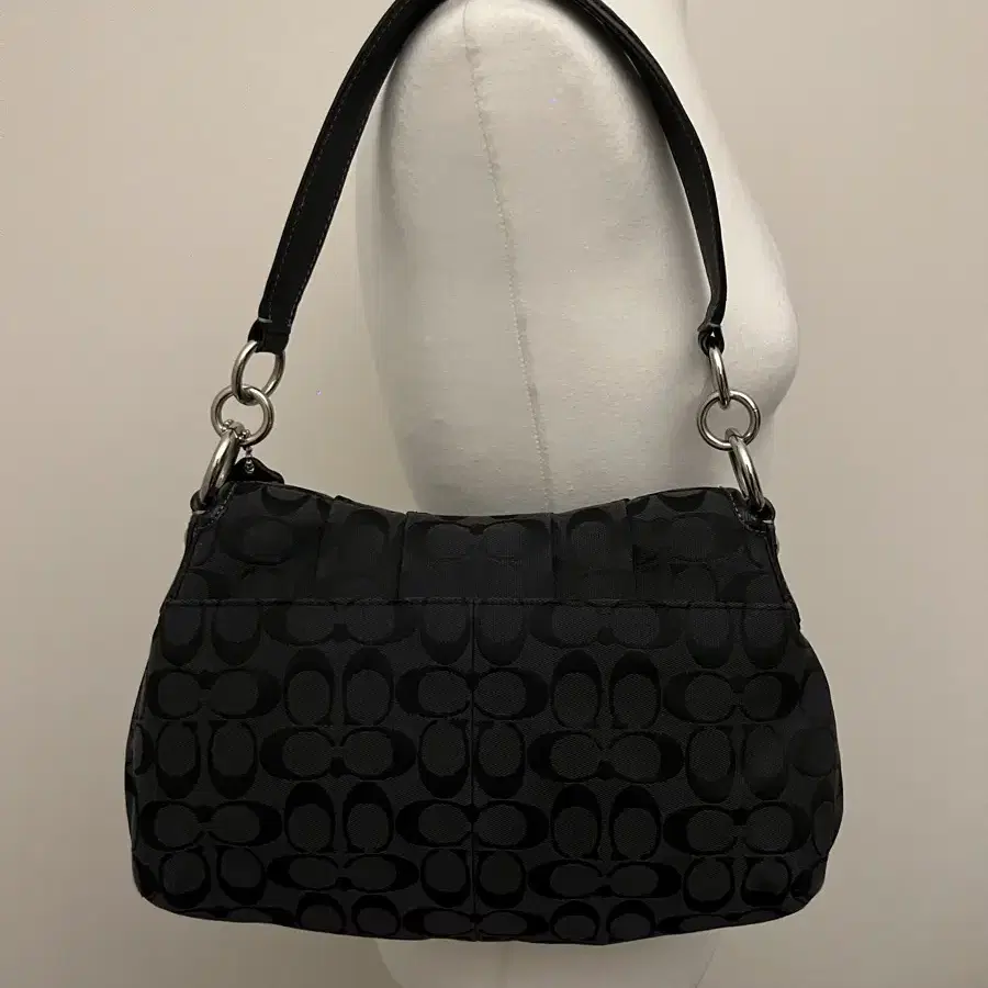 Coach All Black Basic Shoulder Bag