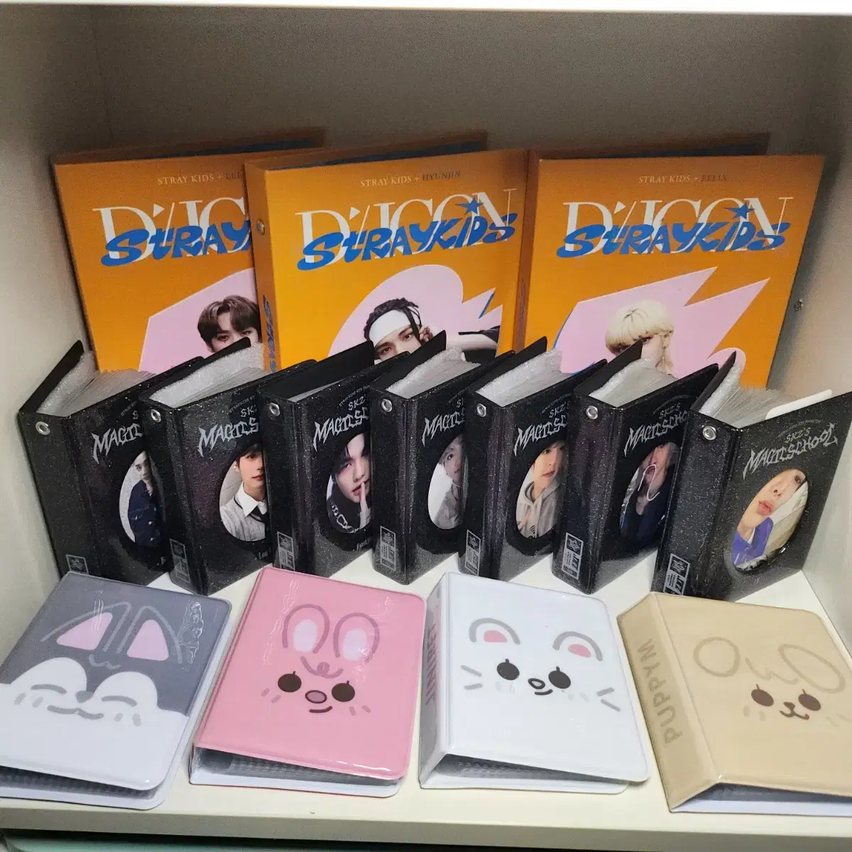 스키즈 승민매직스쿨콜북 승민포카비공굿기타등등