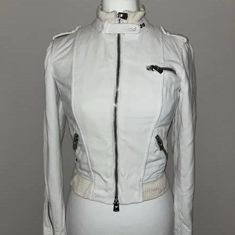 Armani Exchange white jacket