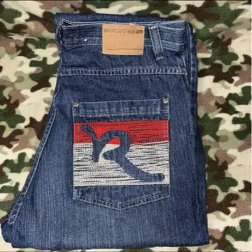 Roca weaR 로카웨어 와이드 데님 팬츠 34 사이즈 무료배송