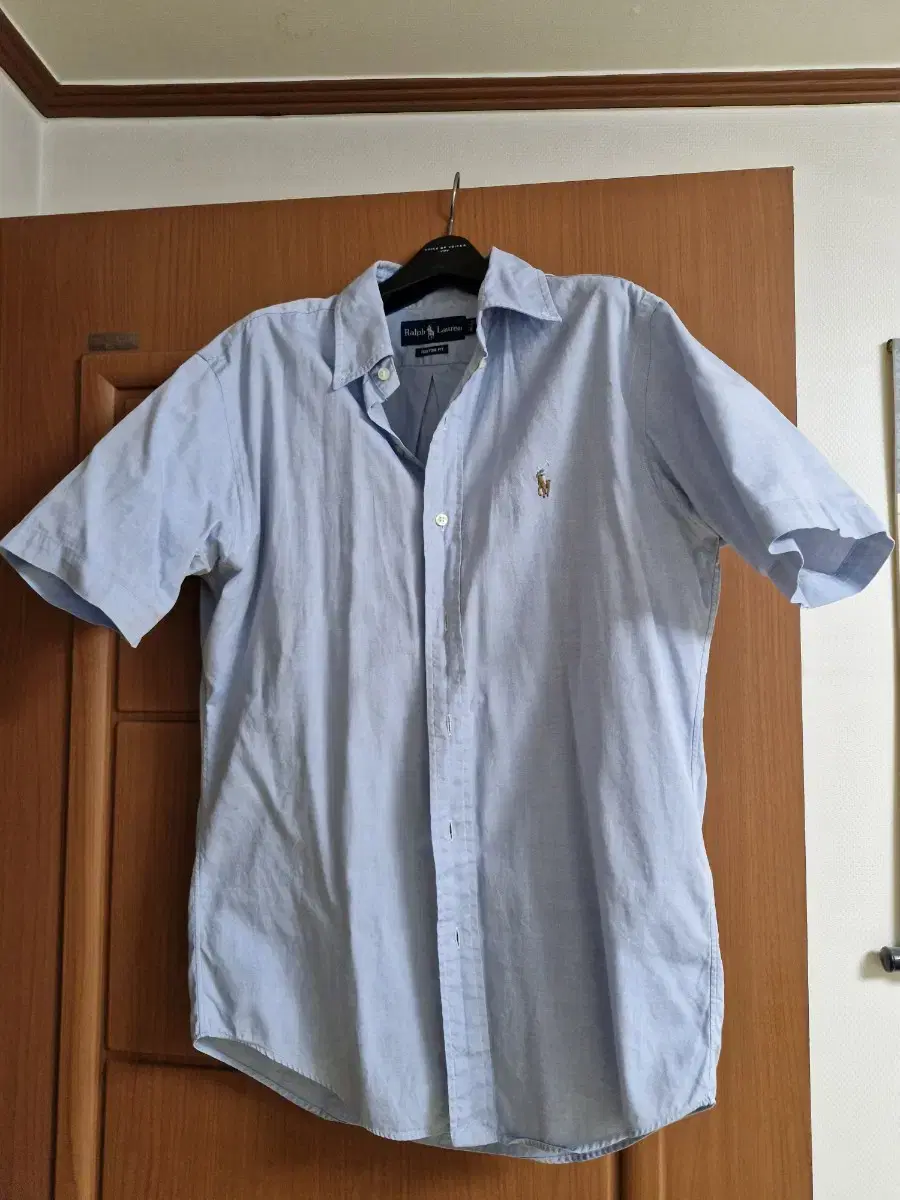 Polo Sora-colored short-sleeved shirt (actual photo U)