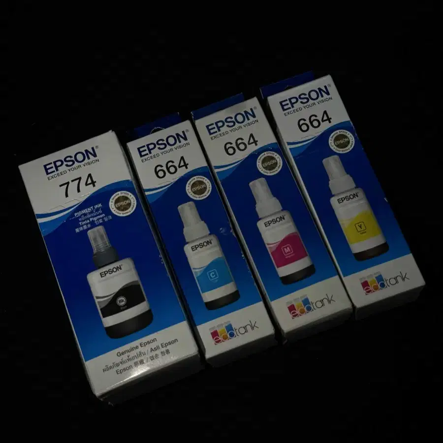 Epson 엡손 잉크 4개 일괄