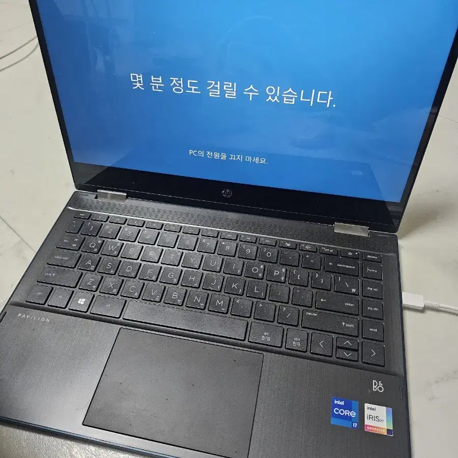 노트북 Hp i7 파밀리온360