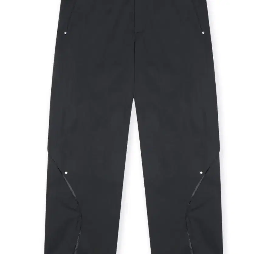 CIRCLE SLIT TROUSER [BLACK]