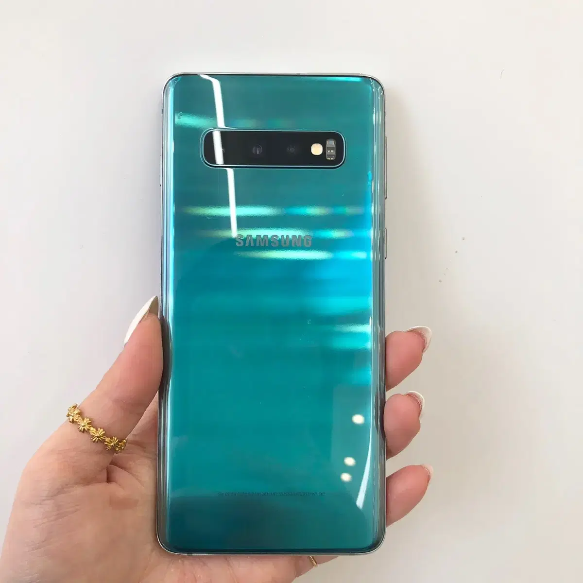 Liquid crystal/Exterior clean Galaxy S10 (G973) Prism Green 128GB 54833