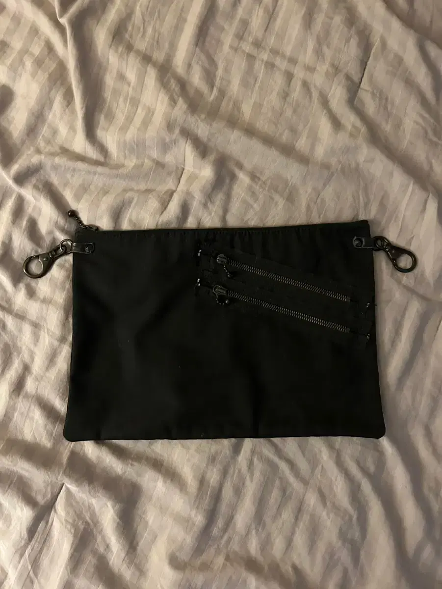 NUMBER NINE 04AW Multi-Zipper keyring Bag